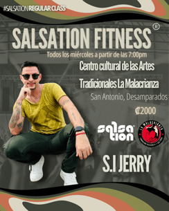 Picture of SALSATION® class with Jerry Sandí Varela Instructor, Wednesday, 19:00