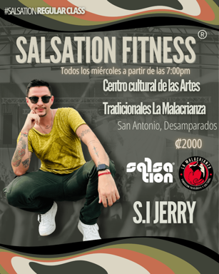 Picture of SALSATION® class with Jerry Sandí Varela Instructor, Wednesday, 19:00
