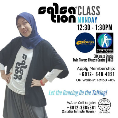 Picture of SALSATION® class with Zainurazrein ZainalAbidin, Monday, 12:30