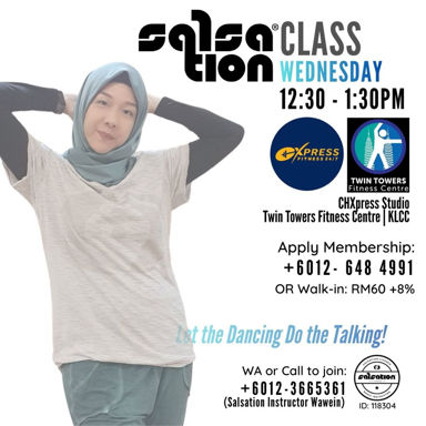 Picture of SALSATION® class with Zainurazrein ZainalAbidin, Wednesday, 12:30
