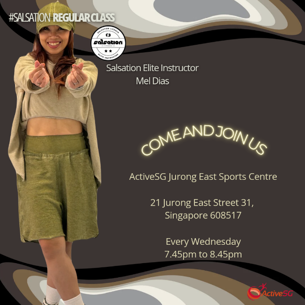 Picture of SALSATION® class with Mel Dias, Wednesday, 19:30