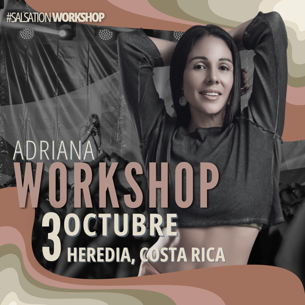 Picture of SALSATION Workshop con Adriana, Presencial, Heredia - Costa Rica, 03 Octubre 2026