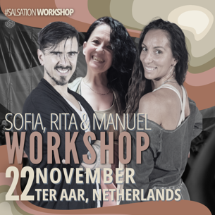Picture of SALSATION Workshop with Sofia, Rita & Manuel, Venue, Ter Aar - Netherlands, 22 November 2026